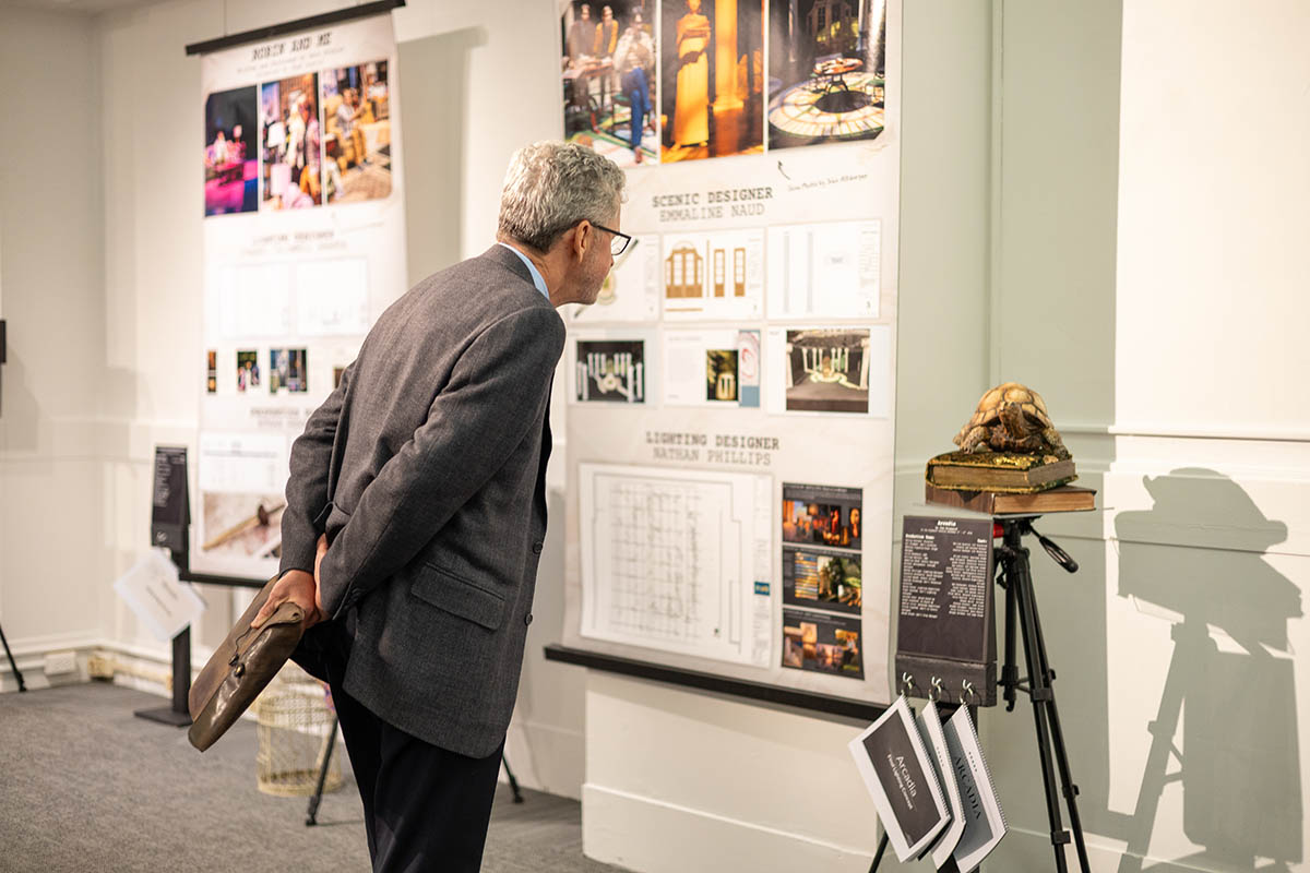 Pencil to Performance Exhibit. Photo | Jacob White '29