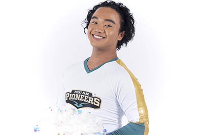 Pictured is Joel Balinao, competitve dance team member.