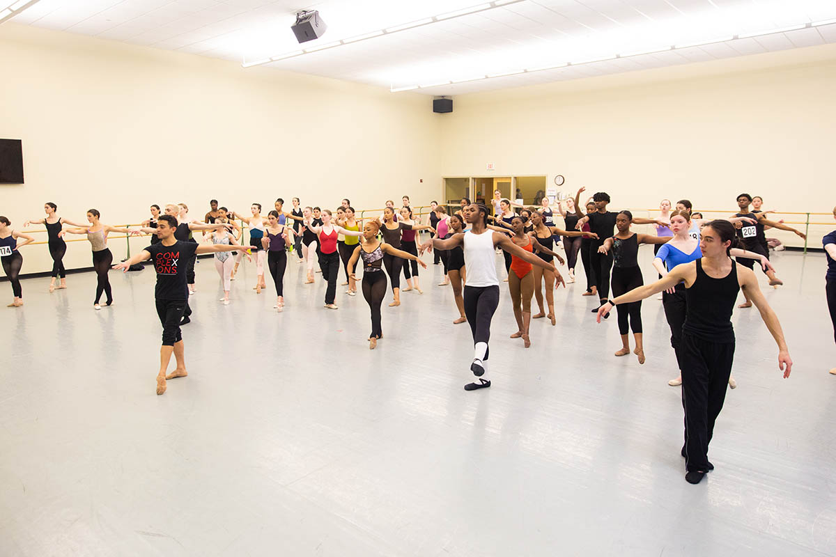 Complexions Contemporary Ballet master class. Photo | Randall Coleman