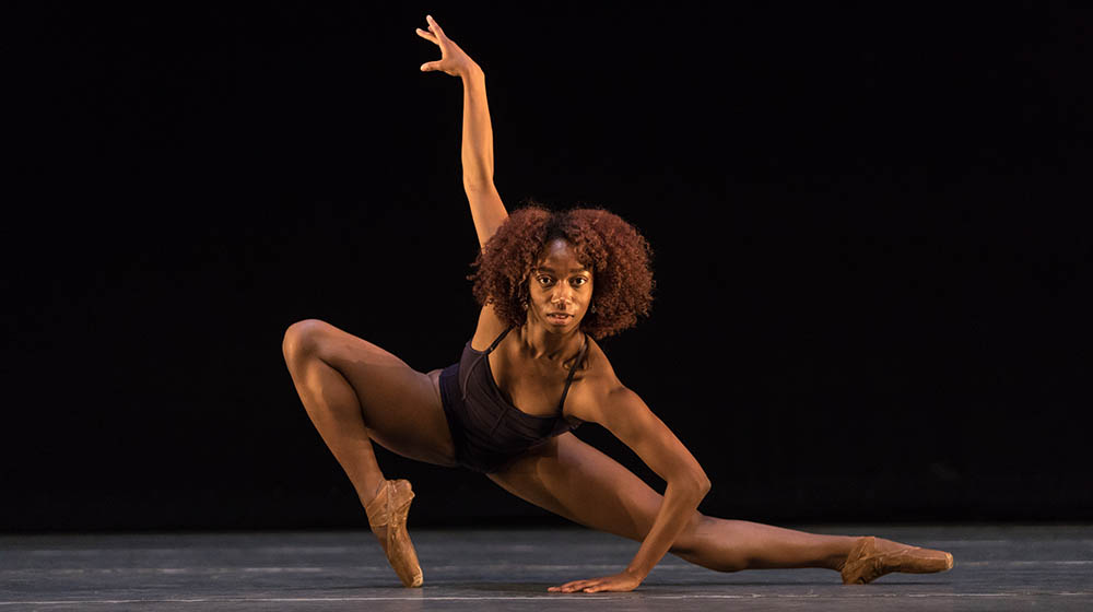 A dance student during the spring 2019 photo shoot. Photo | Katie Ging