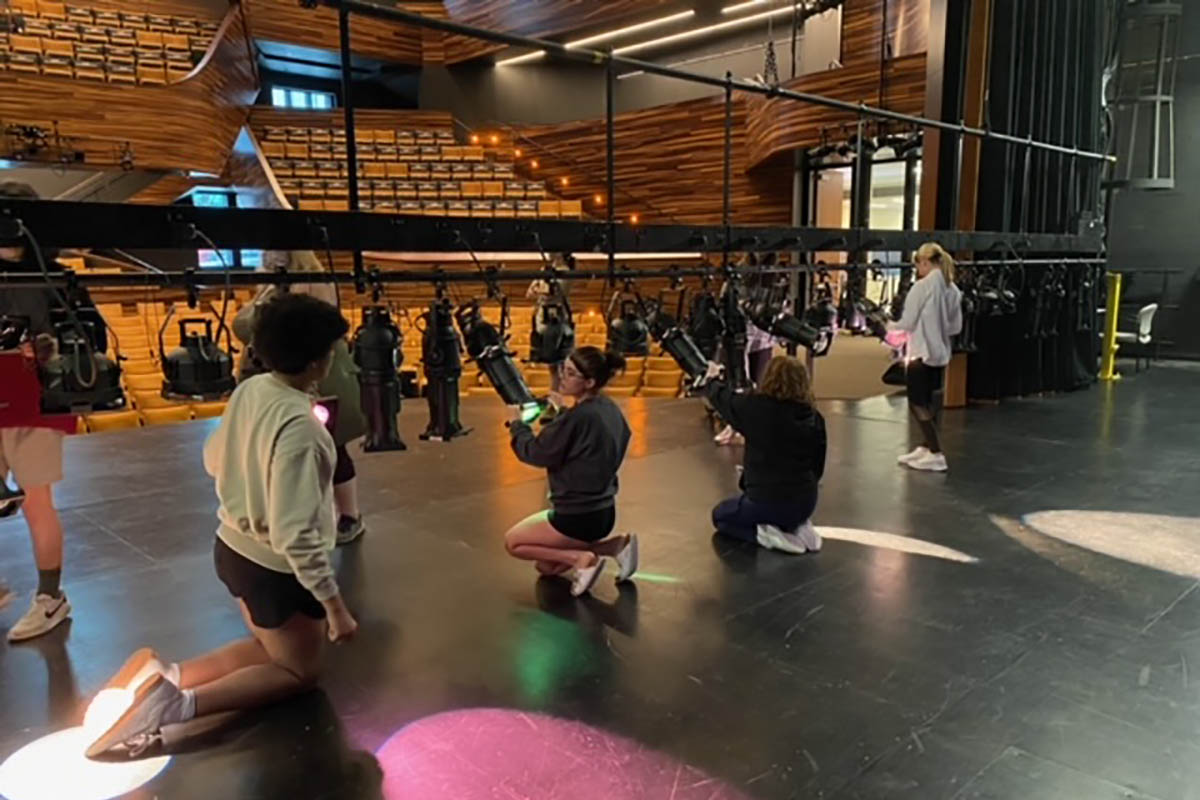 Students in the Pittsburgh Playhouse. Photo | Emily Jeffries