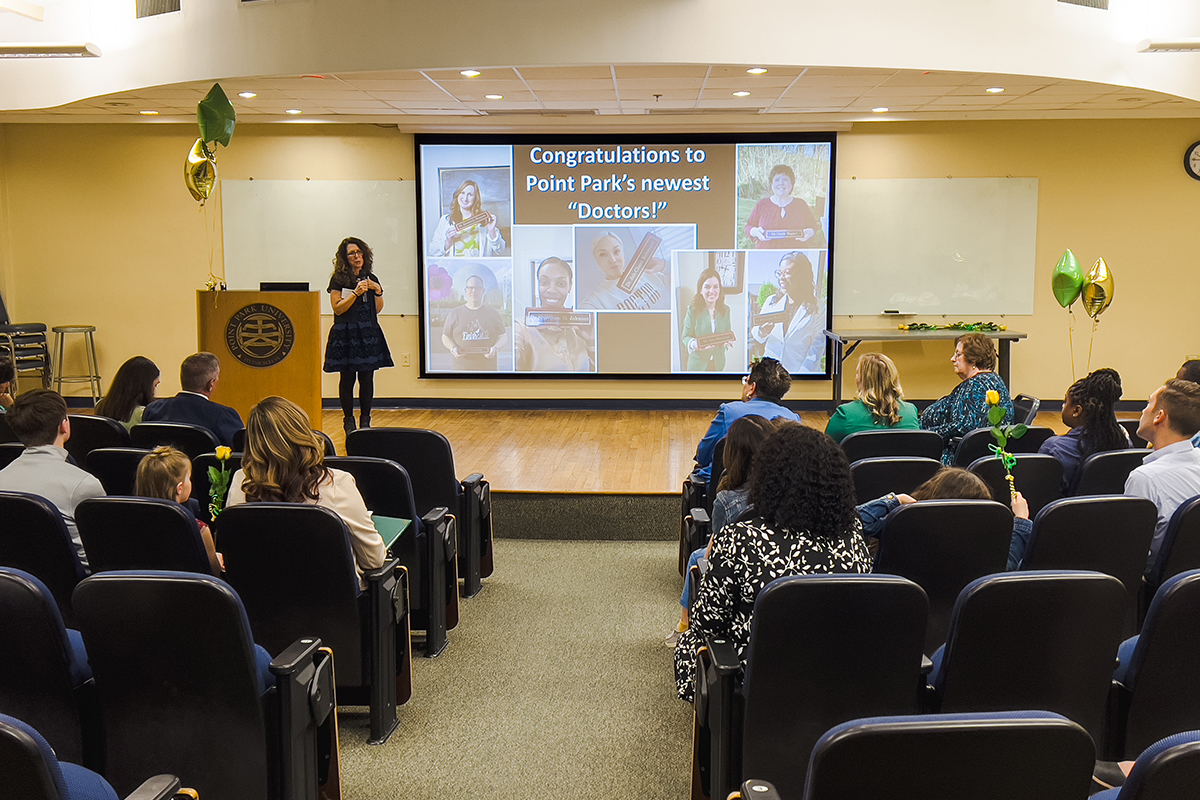 Pictured is Darlene Marnich at the Celebration of Excellence. Photo by Nadia Jones.