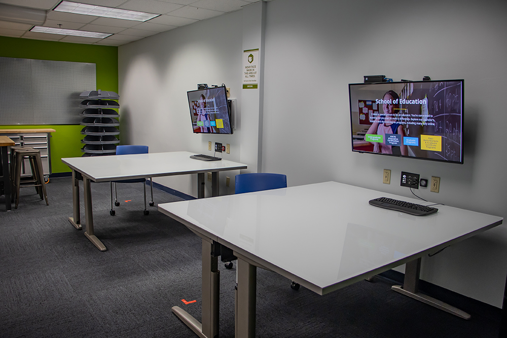 Pictured is the Matt's Maker Space Lab at Point Park University. Photo by Megan Gloeckler.