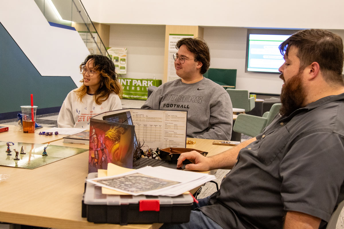 People play Dungeons & Dragons.