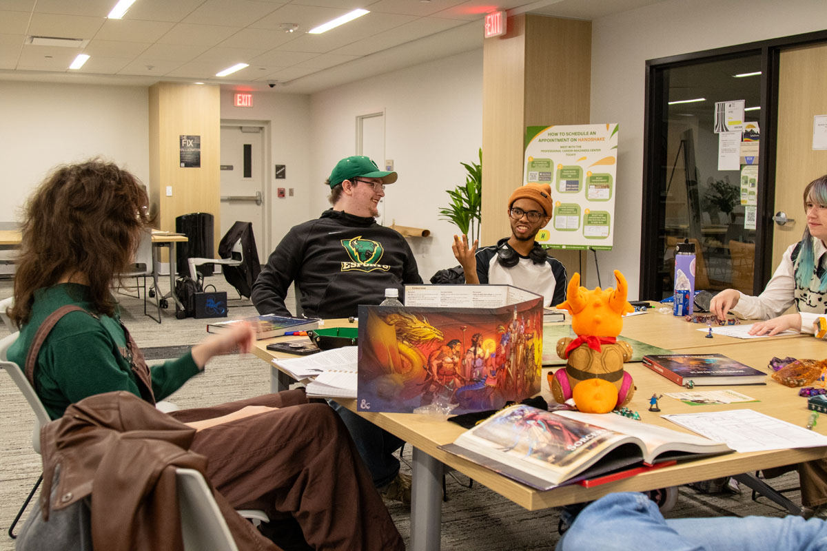 People play Dungeons & Dragons.