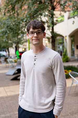 Pictured is Vincent Smykal. Photo by Paul Koontz.