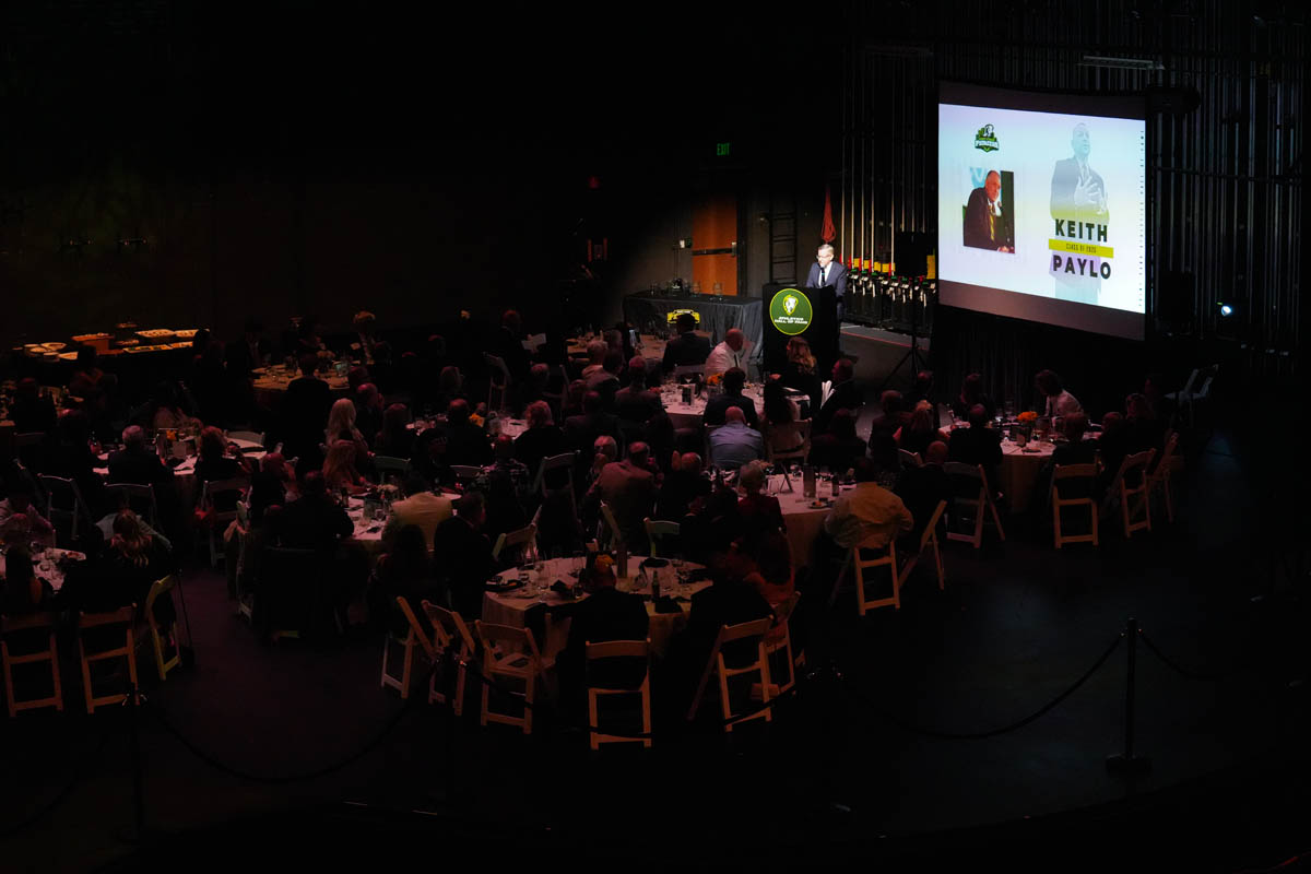 The Athletics Hall of Fame Induction and Dinner at the Pittsburgh Playhouse.