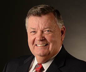 Pictured is Gary Bracken, senior vice president for enrollment management.