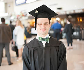 Pictured is Henry Steele at graduation. Photo | Sarah Collins