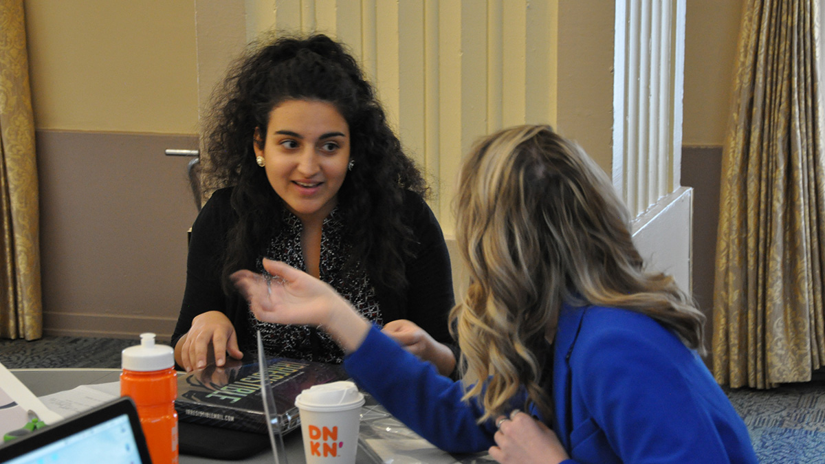 Pictured is the America250PA competition at Point Park University. Photos by Alexander Grubbs, '18, broadcast reporting alumnus and MBA student; Lou Corsaro and the United States Postal Service.