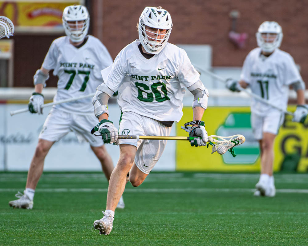 Point Park University Lacrosse players. 