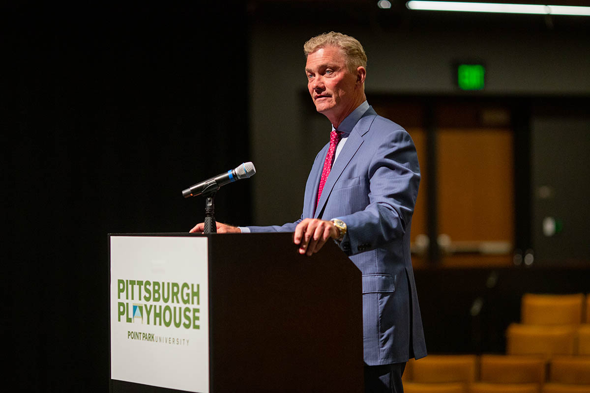 Point Park University trustees presidential reception. Photo | John Altdorfer