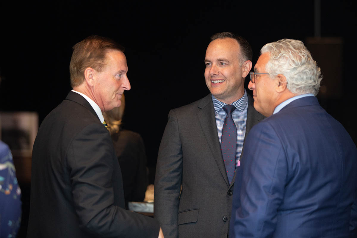 Point Park University trustees presidential reception. Photo | John Altdorfer