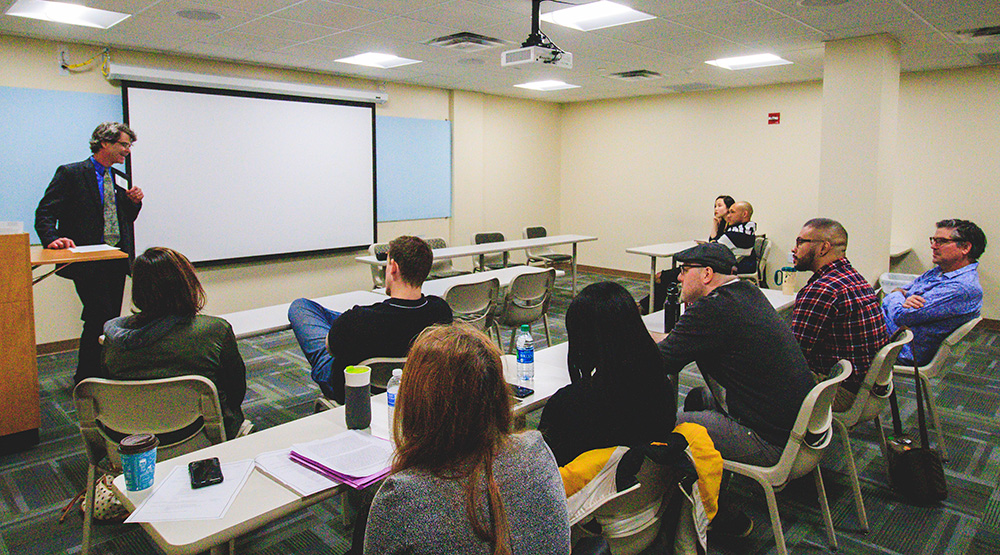 Pictured is the 2019 Graduate Students Conference. Photo by Emma Federkeil.