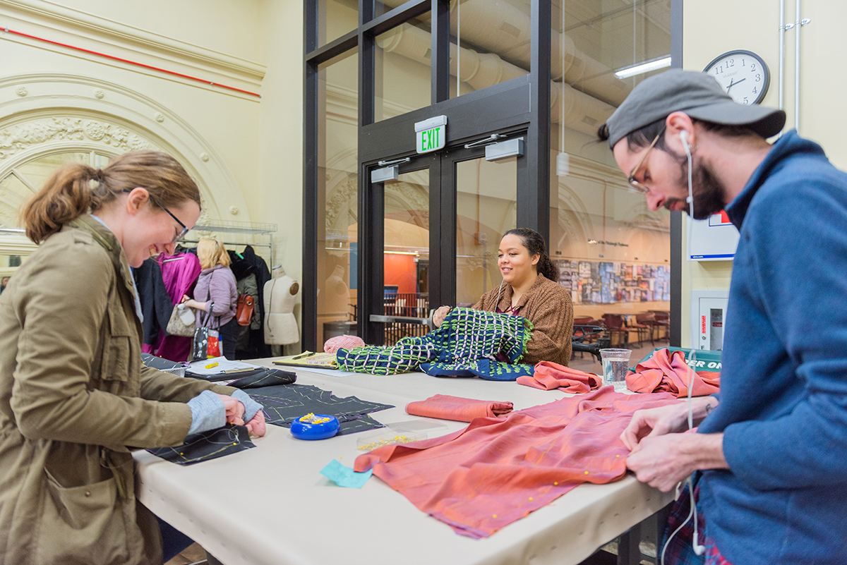 The costume studio in the Pittsburgh Playhouse. Photo | Nick Koehler