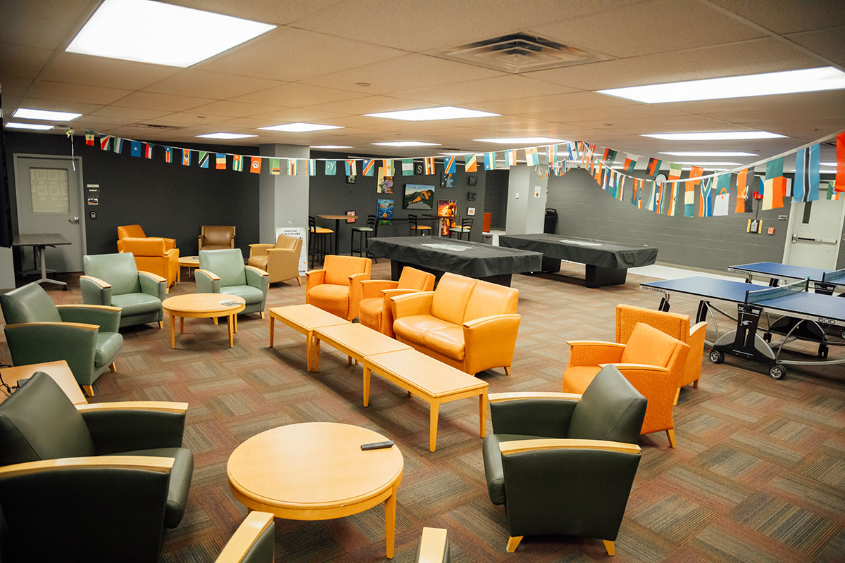 Student Center 2nd floor lounge