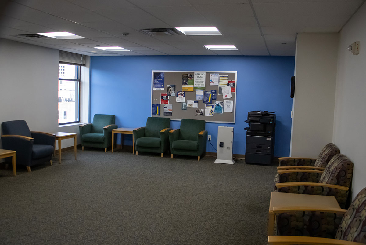 West Penn Hall 8th floor Lounge