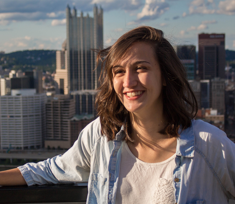 Pictured is Annie Brewer, cinema production major. | Photo by Annie Brewer